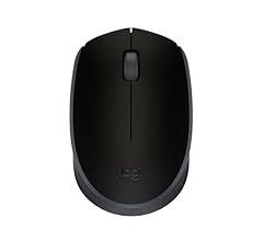 Mouse sem fio Logitech M170 com Design Ambidestro Compacto, Conexão USB e Pilha Inclusa - Preto