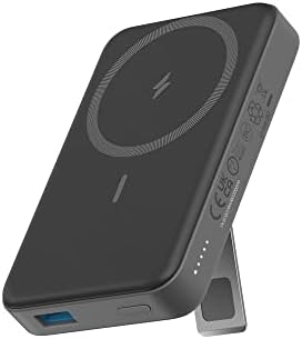 Anker 633 Magnetic Battery, 10,000mAh Foldable Wireless Portable Charger, 20W USB-C Power Delivery Power Bank with Stand, Magsafe-Compatible for iPhone 15/14/13/12 Series