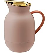 Stelton Isolierkanne Amphora - Kaffeekanne, Thermoskanne, Thermosflasche - 1-Liter-Kunststoffkann...