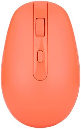 Rii Wireless Mouse RM700 2.4G Silent Mouse,Computer Mouse with USB Nano Receiver for Laptop,PC,Mac,Chromebook,Windows (Orange)