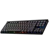 Logitech G515 Lightspeed TKL Low Profile Wireless Gaming Keyboard, LIGHTSYNC RGB, Thin Tenkeyless...