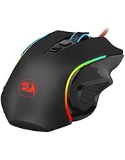 Redragon MOUSE GAMER GRIFFIN PRETO COM LED RGB - M607, UNICO