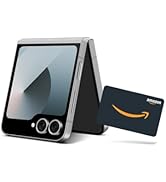 SAMSUNG Galaxy Z Flip 6 AI Cell Phone + $200 Amazon Gift Card + Large Storage Preorder Bundle, 51...