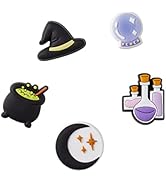 Crocs unisex-adult Jibbitz Shoe Charms - Halloween Multi Pack, Horror Charms