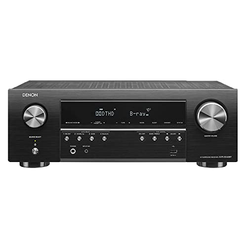 Receiver Denon Avr-S540bt 5.2 Canais 4K Garantia Oficial 1 Ano (127v)