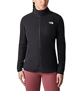 The North Face - Giacca in Pile con Zip Integrale da Donna Resolve