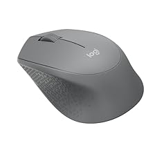 Mouse sem fio Logitech M280 com Conexão USB e Pilha Inclusa - Cinza