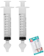 2 Pcs Aspirador Nasal Bebes, Aspiradores Nasales, Silicona limpiador de Nariz Seguro 10 ml, Reutilizable de Irrigador Nasal para Bebes, limpiador de Nariz Seguro, Cómodos y Seguros