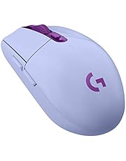 Mouse Gamer Sem Fio Logitech G305 LIGHTSPEED com 6 Botões Programáveis e Até 12.000 DPI - Lilás