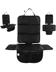 VitafyPlus Cubierta Protectora de Asiento de Coche. Funda Asiento Coche Silla Bebe. Protector de Asiento Silla Bebe. Protector Seguro para Asiento Infantil ISOFIX.Protector Universal para Coches.