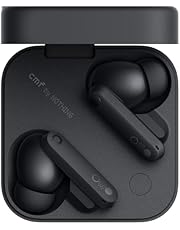 CMF by Nothing Buds Pro 2 draadloze oordopjes met HiFi-geluid, 50 dB Smart Active Noise Cancellation, 6 HD-microfoons en Spatial Audio - Donkergrijs