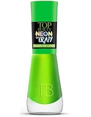 Esmalte Para Unha Top Beauty Premium Cintilante Neon My Crazy - Radioactive Lemon, 9 g