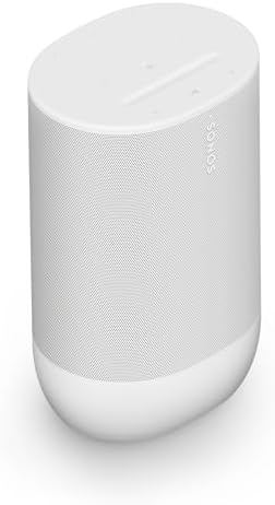 Sonos Move 2 - White - Wireless Portable Bluetooth Speaker