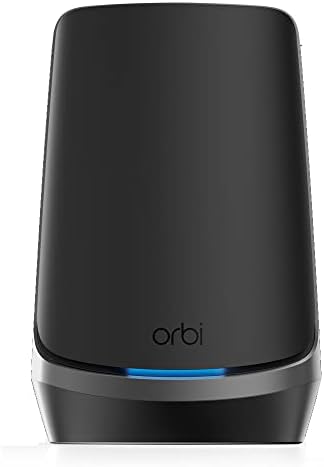 NETGEAR Orbi RBSE960B WiFi 6E Satellit Quad-Band (AX11000 WiFi 6E Zusatzsatellit für +200 m² WLAN Abdeckung, Repeater kompatibel mit Orbi WiFi 6E WLAN-Mesh-Systemen wie zB RBKE963B)