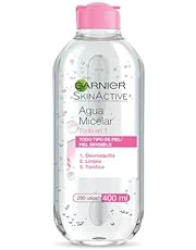Garnier Skin Naturals Face Agua Micelar Desmaquillante para Todo Tipo de Piel, 400 ml, 1 unidad
