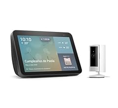 Echo Show 8 (2da generación, edición 2021) + Ring Indoor Cam (2.ª generación)