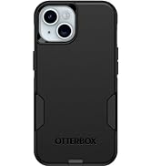 OtterBox iPhone 15, iPhone 14, and iPhone 13 Commuter Series Case - BLACK, slim & tough, pocket-f...