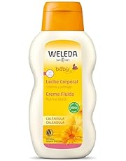 Weleda - Leche Corporal de Caléndula para Bebé, Hidrata, Nutre, Calma y Protege, Apto para Pieles Sensibles - 200 ml