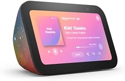 Amazon Echo Show 5 Kids (newest model), Designed for kids, with parental controls, Includes 1 year of Amazon K