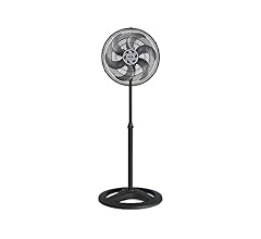 Ventisol Ventilador de Coluna Oscilante, Turbo 6 Pás Premium, Preto, 40cm, 220V