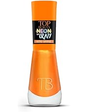 Top Beauty Esmalte Para Unha Premium Cintilante Neon My Crazy - Nitro Orange 9 G