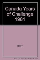 Canada, Years of Challenge 0039201716 Book Cover