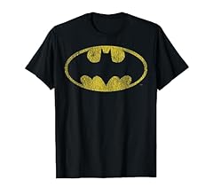 DC Comics Batman Distressed Classic Logo Short Sleeve T-Shirt