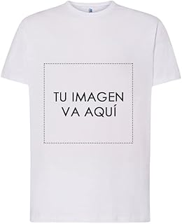 Camiseta Personalizada | Manga Corta | Unisex | 100% Algodón | Impresión Directa en Ambos Lados| | Elige tu Talla y Color