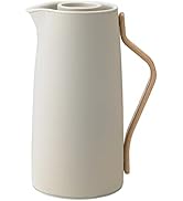 Stelton Kaffee-Isolierkanne Emma - Edelstahl-Thermoeinsatz, doppelwandig isoliert - Thermoskanne/...