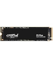 Crucial P3 Plus SSD 1To PCIe Gen4 NVMe M.2 SSD Interne, Jusqu’à 5.000 Mo/s, Compatible avec Ordinateur Portable et de Bureau, Disque Dur SSD - CT1000P3PSSD801