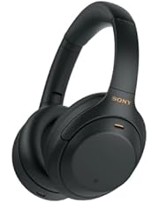 Sony WH1000XM4 Noise Cancelling draadloze Bluetooth headset (geoptimaliseerd voor Alexa en Google Assistant, 30 uur batterijduur, optimaal voor werken thuis, microfoon voor handsfree bellen) zwart