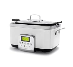 GreenPan Elite 8 - in -1 Programmable 6QT Electric Slow Cooker, Dishwasher Safe Lid & Removable Crock, PFAS-Free Healthy Ce…