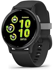 Garmin vívoactive 5, Health and Fitness GPS Smartwatch, AMOLED Display, Up to 11 Days of Battery, Black