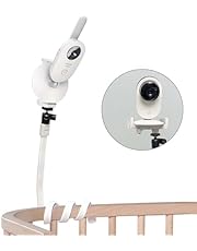 JAMUILS Soporte universal flexible para monitor de video de bebé para cuna, compatible con Hellobaby HB30 HB32 HB35 HB50, Philips Avent SCD843/26 SCD833/26, Vtech VM3250 VM819