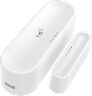 ELG, SHSM501, Sensor Magnético de Abertura Inteligente WI-FI com Multiusuário e Monitoramento Remoto, Compatível com Alexa...