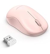 TECKNET Wireless Mouse for Laptop, 2.4G Silent Mouse Quiet Click, Small Portable Computer Mouse, ...