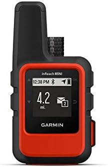 Garmin inReach Mini, Lightweight and Compact Handheld Satellite Communicator, Orange (Renewed)