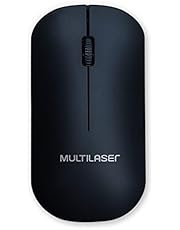 Mouse sem Fio Slim Box Conexão USB 1200DPI 3 Botões Box Preto - MO307