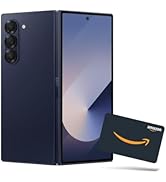 SAMSUNG Galaxy Z Fold 6 AI Cell Phone + $300 Amazon Gift Card + Large Storage Preorder Bundle 512...