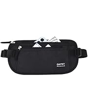 Day Tip Money Belt - Passport Holder Secure Hidden Travel Wallet with RFID Blocking, Undercover Fanny Pack