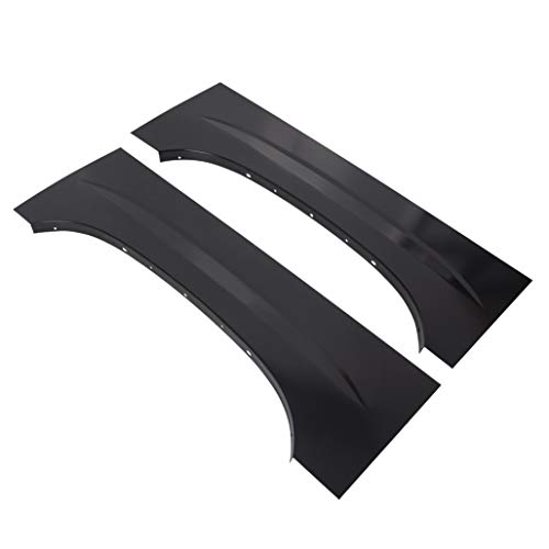 7BLACKSMITHS Wheel Arch Repair Panel Upper Rear Compatible with 1999-2006 Chevy Silverado GMC Sierra Pair