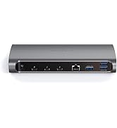 Satechi Thunderbolt 4 Dock - 12-in-1 - Thunderbolt 4 Hub - Thunderbolt 4-4 Downstream Ports, 96W ...