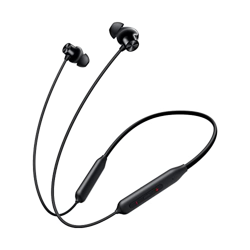 Oneplus Bullets Z2 Bluetooth Wireless in Ear Earphones with Mic, Bombastic Bass - 12.4 mm Drivers, 10 Mins Charge - 20 Hrs Mu