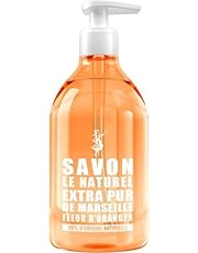 Savon Le Naturel Extra Pur de Marseille à la Fleur D&#39;Oranger, 500ml