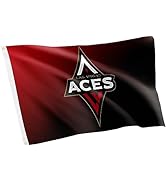 Las Vegas Aces Flag Team WNBA Women's National Basketball Association 100% Polyester Indoor Outdo...