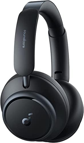 Soundcore by Anker Space Q45 Adaptive Active Noise Cancelling Headphones, Reduce Noise by Up to 98%, 50H Playtime, App Control, LDAC Hi-Res Wireless Audio, Comfortable Fit, Bluetooth 5.3 (Renewed)