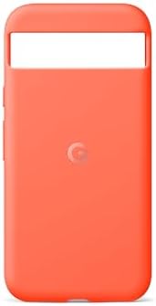 Google Pixel 8a Case - Durable Protection - Stain-Resistant Silicone - Android Phone Case - Coral