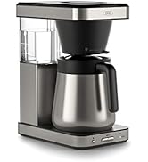 OXO Brew 8 Cup Coffee Maker, Stainless Steel,Black