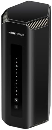 NETGEAR Nighthawk Tri-Band WiFi 7 Router (RS700S) - Security Features, BE19000 Wireless Speed (up to 19Gbps) – 10 Gig Internet Port - Covers up to 3,500 sq. ft., 200 Devices – 1-Year Armor Included