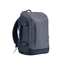 Mochila Expansível HP Travel para Laptop de 15,6" Multi-compartimentos Design Leve e Elegante Alças Ajustáveis até 30L - 6B…